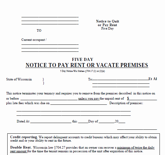 30 Day Eviction Notice form Luxury 30 Day Eviction Notice