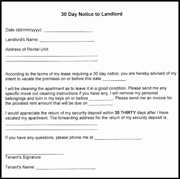 30 Day Eviction Notice Template Lovely Blank Free Eviction Notice Template Pdf Word