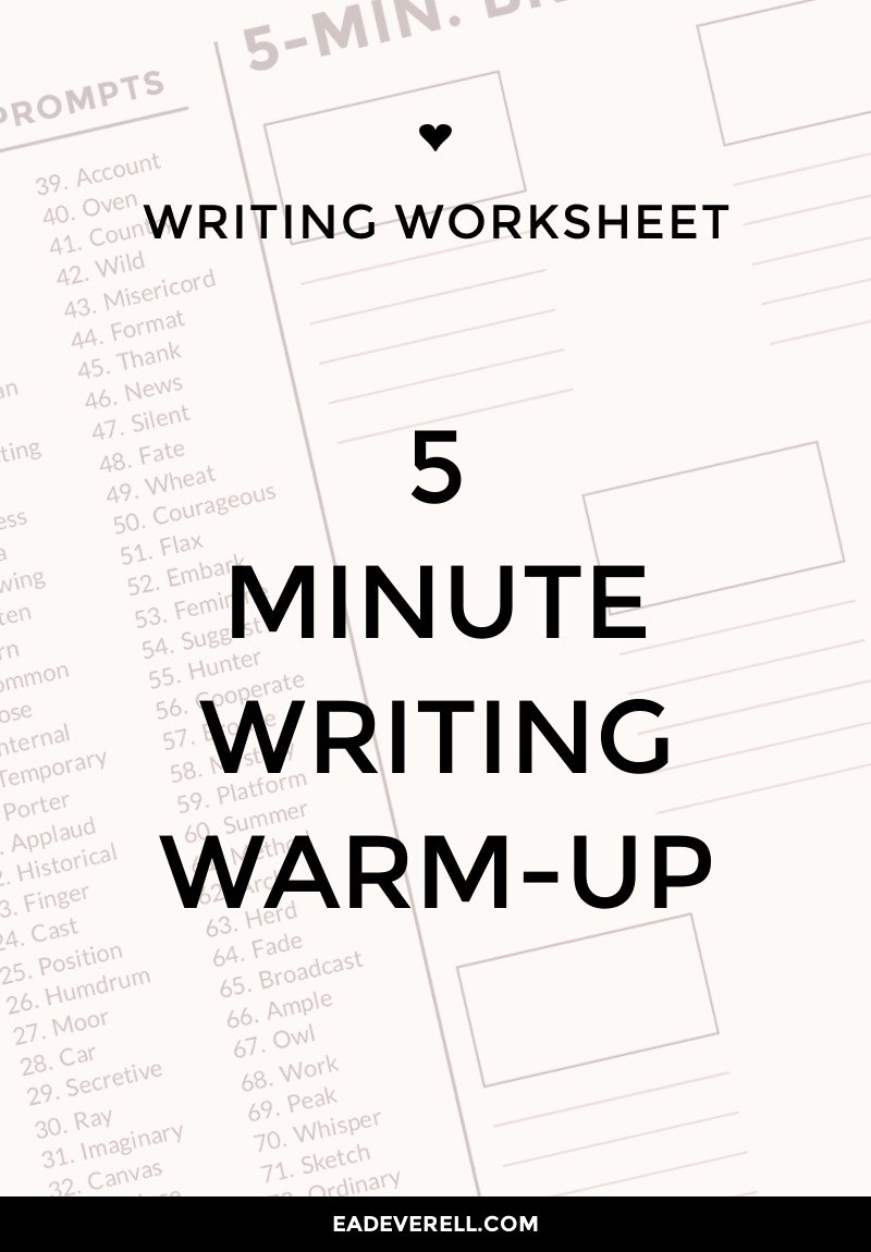 5 Minute Journal Pdf Fresh 5 Minute Freewrite Journal Worksheet Wednesday