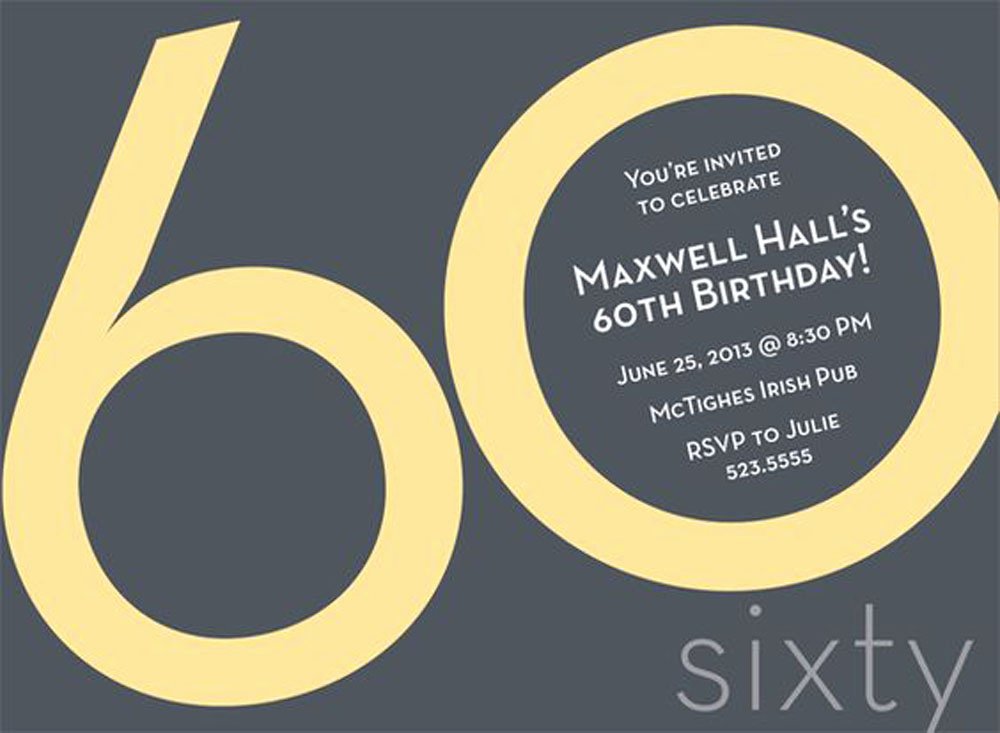 60 Th Birthday Invites Beautiful 20 Ideas 60th Birthday Party Invitations Card Templates