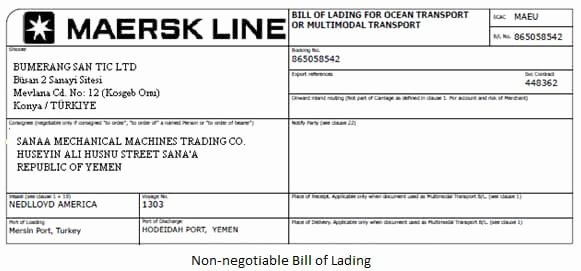 Bill Of Lading Sample Lovely Ddp Incoterms Ge All Details From Our Updated Gu for