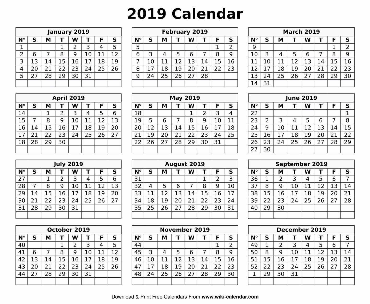 Blank Calendar Template 2019 Best Of Printable Blank 2019 Calendar Templates On We Heart It