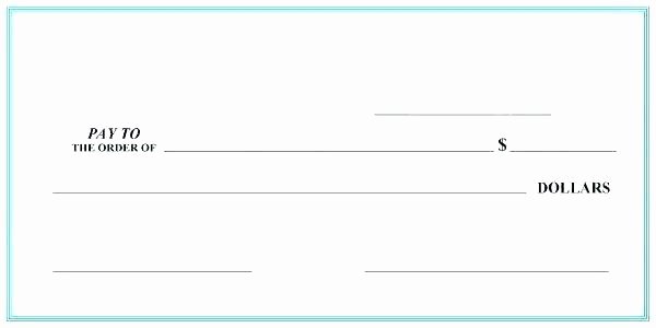 Blank Check Templates for Excel Unique Blank Check Template for Excel