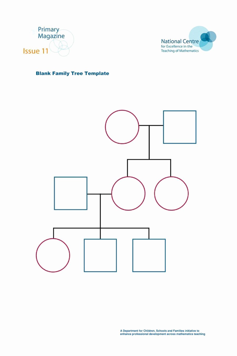Blank Family Tree Template Lovely 50 Free Family Tree Templates Word Excel Pdf