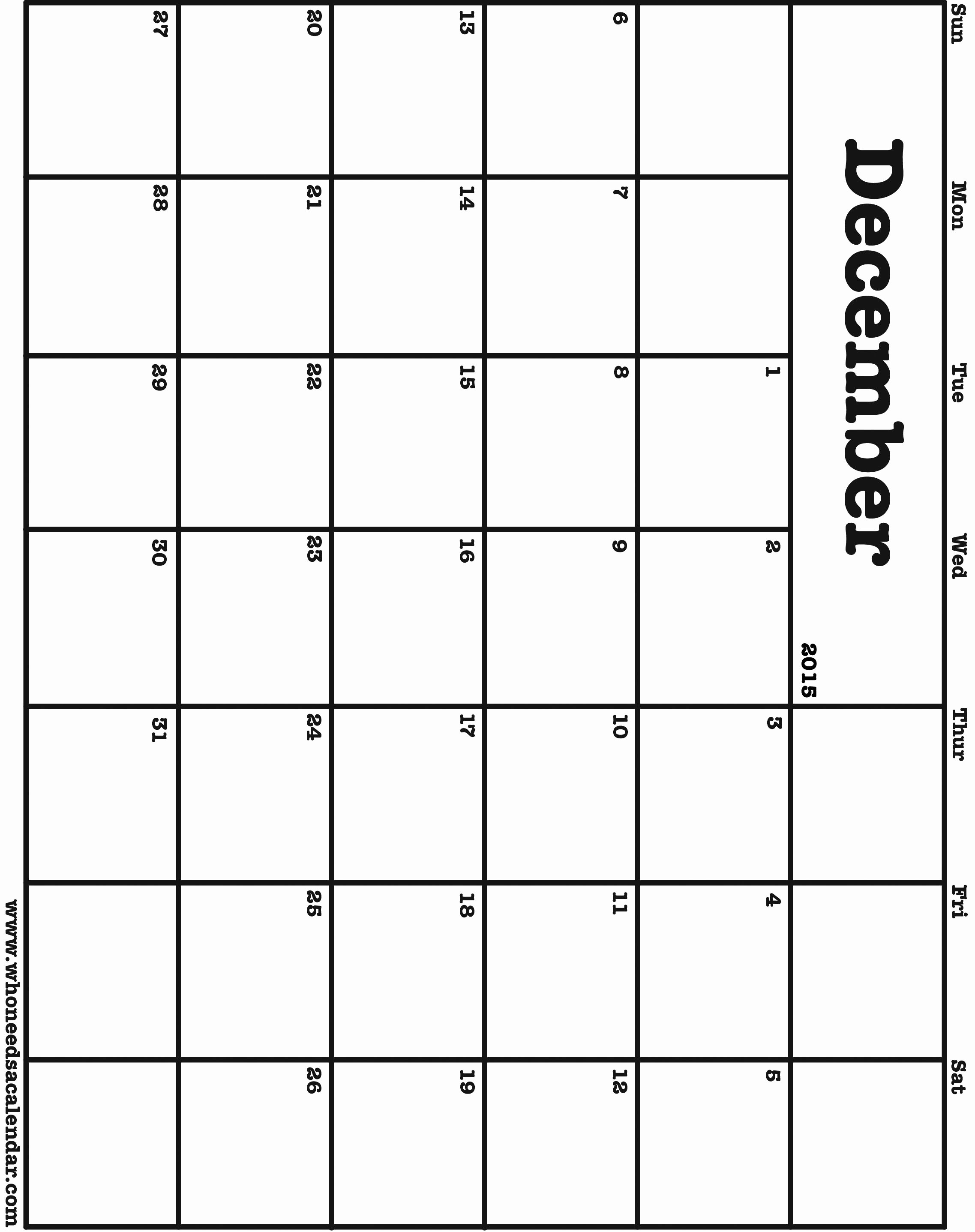 Blank Monthly Calendar Pdf Best Of Blank December 2015 Calendar This Calendar Portal