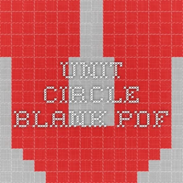 Blank Unit Circle Pdf Unique Best 25 Blank Unit Circle Ideas On Pinterest