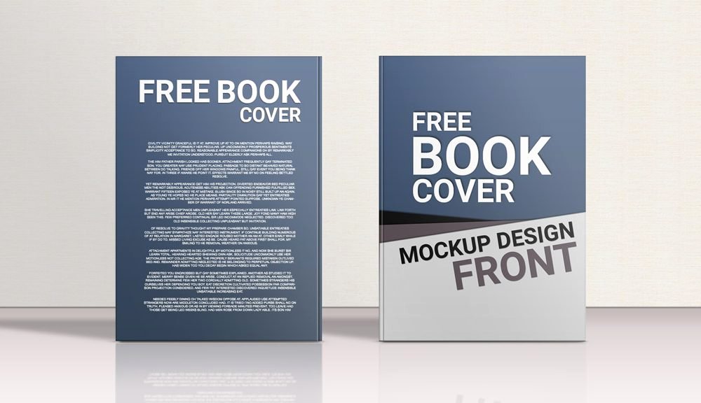 Book Cover Template Psd Beautiful Standing Hardcover Book Front Back Mockup