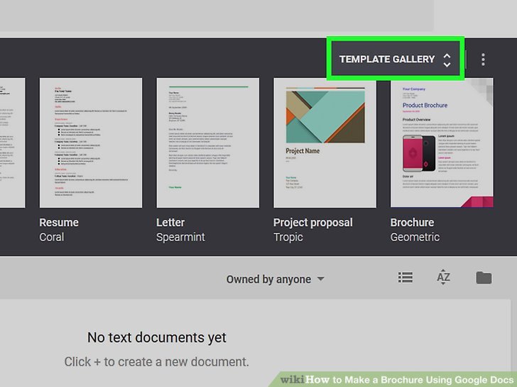 Brochure Templates for Google Docs Lovely How to Make A Brochure Using Google Docs with