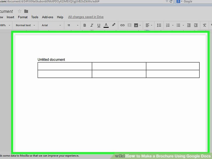 Brochure Templates for Google Docs New How to Make A Brochure Using Google Docs with