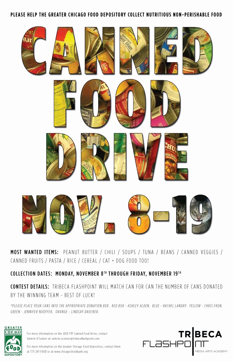Can Food Drive Flyer Beautiful Foggyland A Blog From Subeternal Design Canned Food