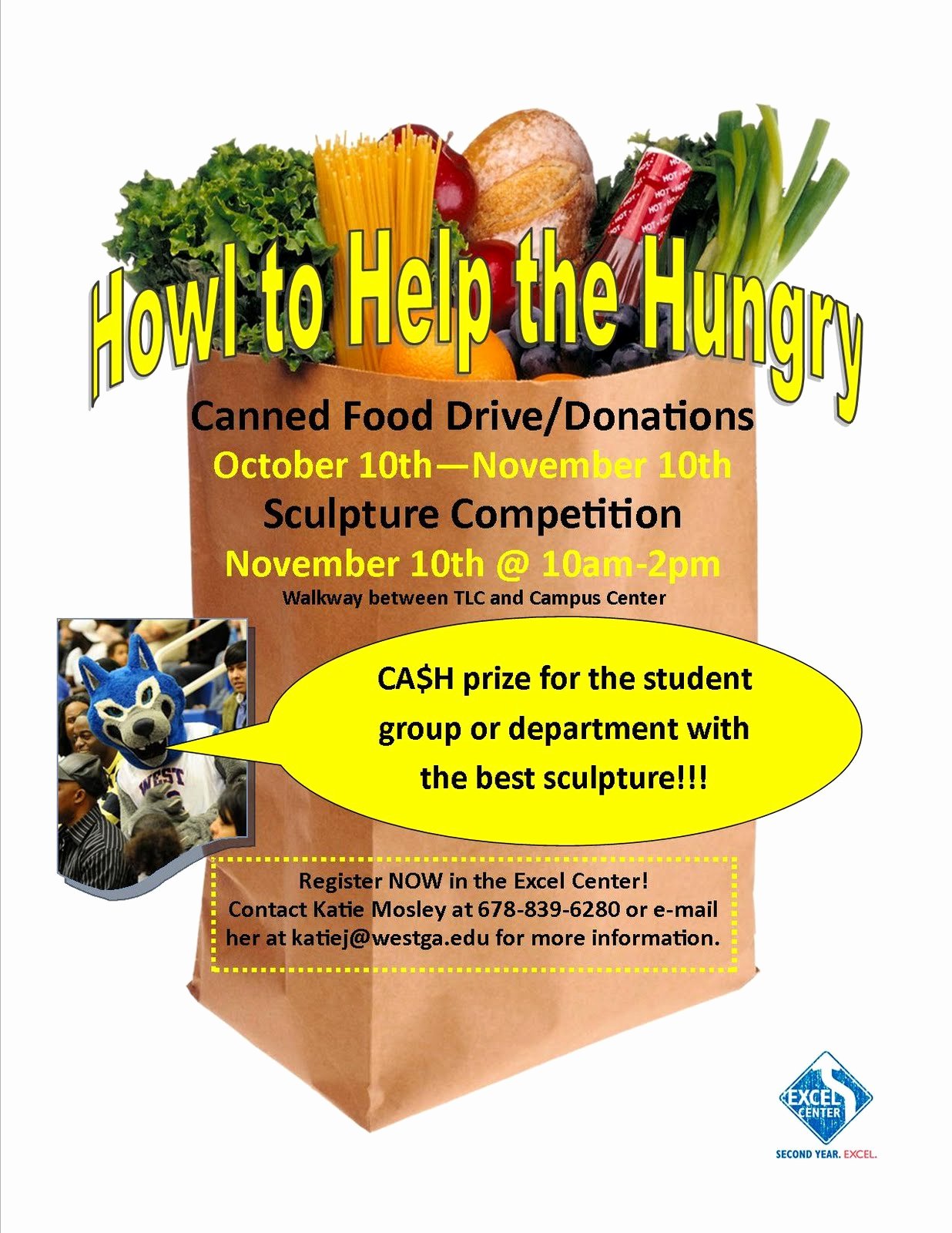 Canned Food Drive Flyer Elegant Uwg Media Campus Wide Canned Food Drive