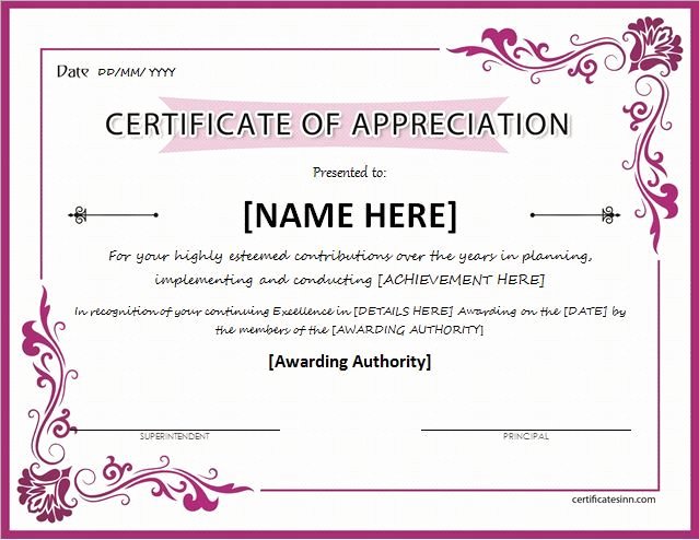 Certificate Of Appreciation Wording Inspirational Pin by Alizbath Adam On Certificates