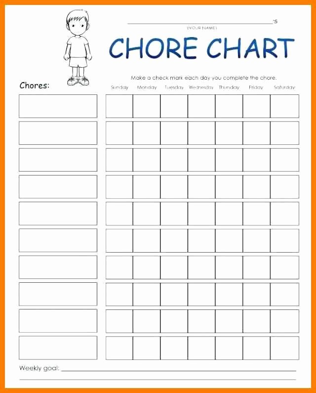 40 Chore List For Adults Desalas Template