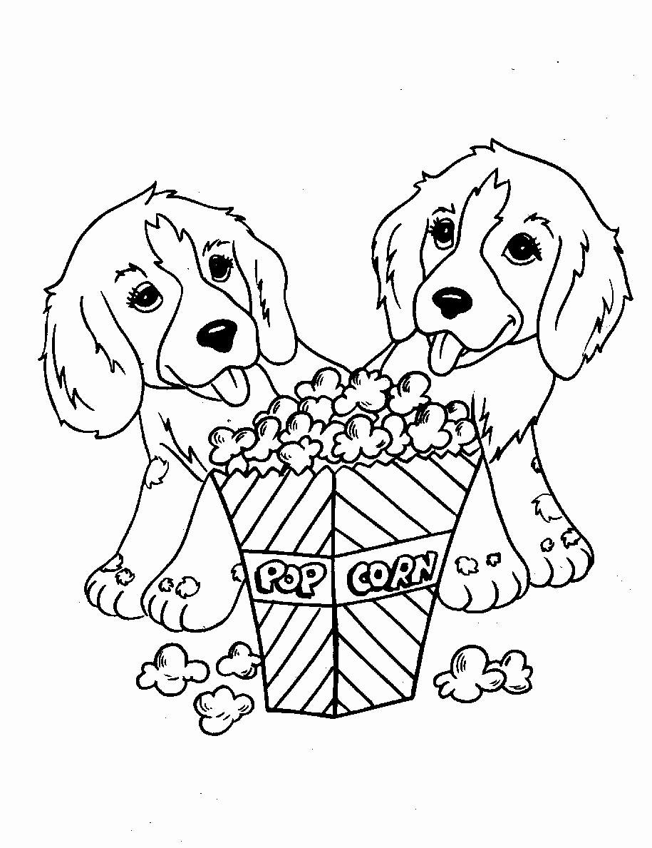 Coloring Pages Of Puppies Beautiful Free Printable Dog Coloring Pages for Kids
