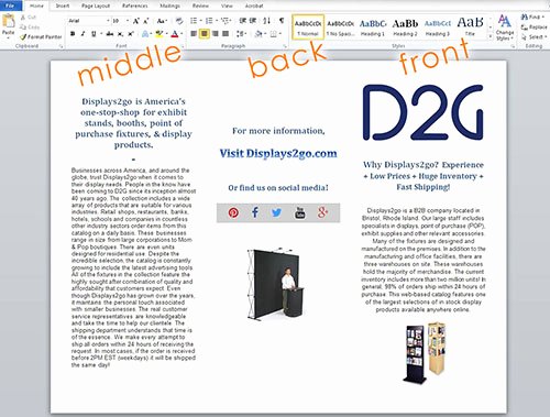 Create A Flyer In Word Fresh How to Make A Brochure On Word