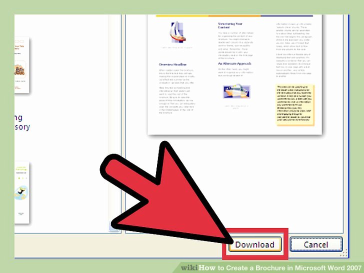 Create A Flyer In Word Unique How to Create A Brochure In Microsoft Word 2007 with Samples