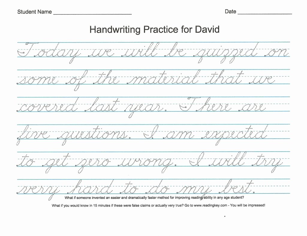 Cursive Handwriting Practice Pdf Luxury Cursive Letters Practice Letter format Handwriting Small