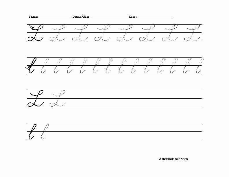 Cursive Writing Practice Pdf Awesome Handwriting Worksheets Pdf