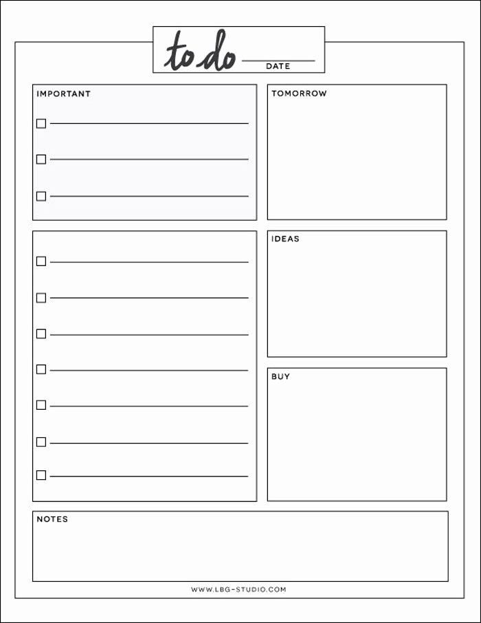 Daily to Do List Template Beautiful Daily to Do List