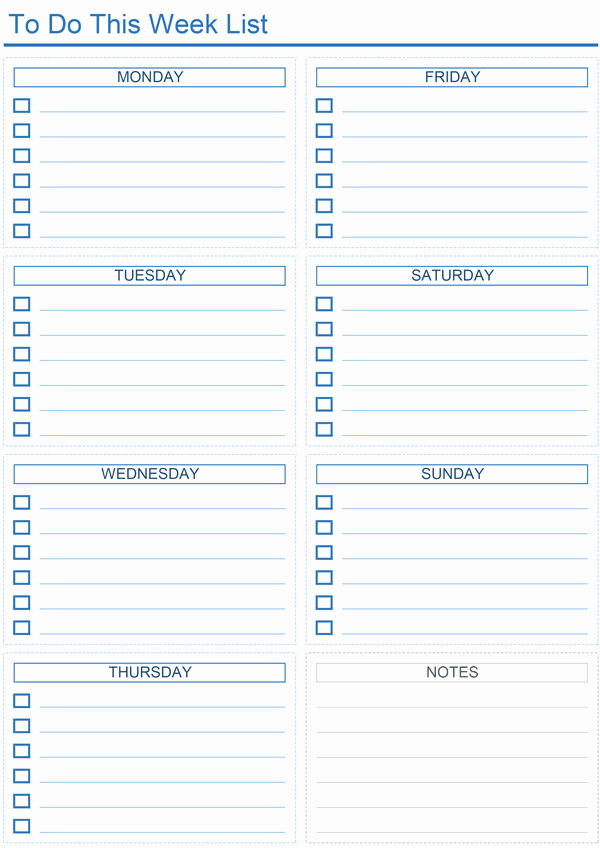 Daily to Do List Template Unique Daily to Do List Templates for Excel