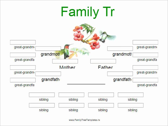 Editable Family Tree Template Awesome Editable Family Tree Template