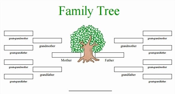 Editable Family Tree Template Beautiful Free Family Tree Template Word Editable Family Tree Free