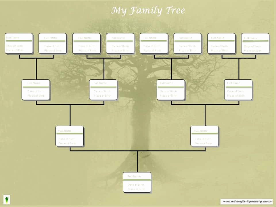 Editable Family Tree Template Unique Downloadable My Family Tree Templates