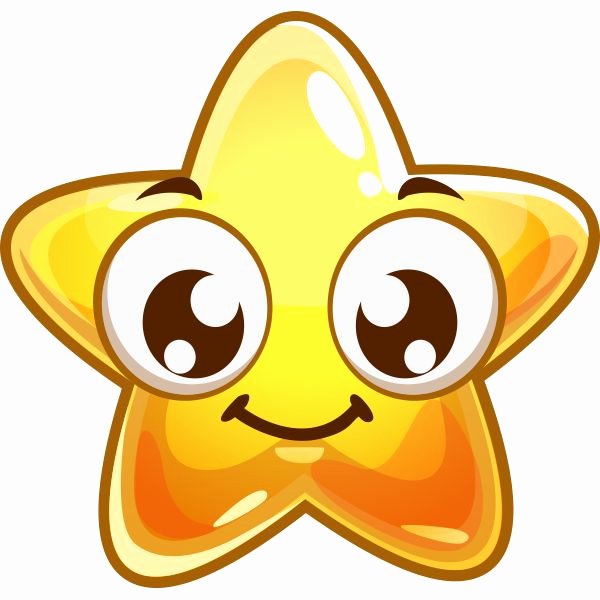 Emoji Art Copy and Paste Fresh Smile Star