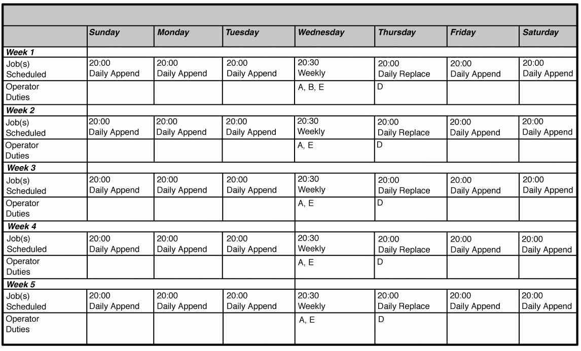 Excel Employee Schedule Template Fresh Monthly Employee Schedule Template Excel