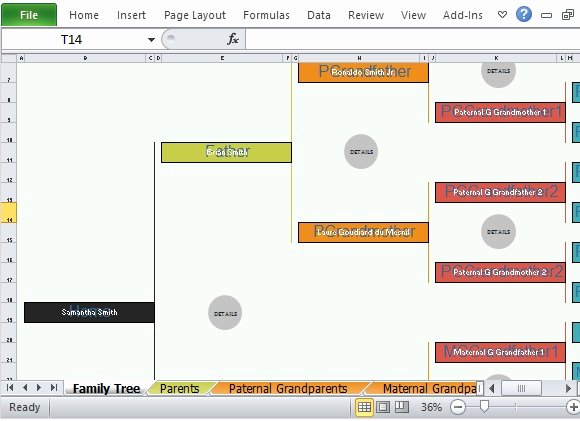 Excel Family Tree Template Best Of Family Tree Template for Excel