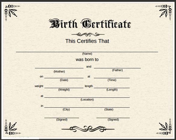 Fake Birth Certificate Maker New Fake Birth Certificate Birth Certificate Online