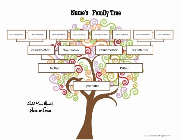 Family Tree Maker Free Online Lovely Family Tree Maker Family Tree Templates