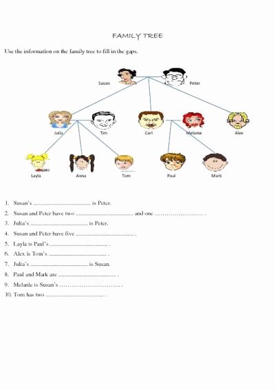 Family Tree Worksheet Printable New Best 25 Family Tree Worksheet Ideas On Pinterest