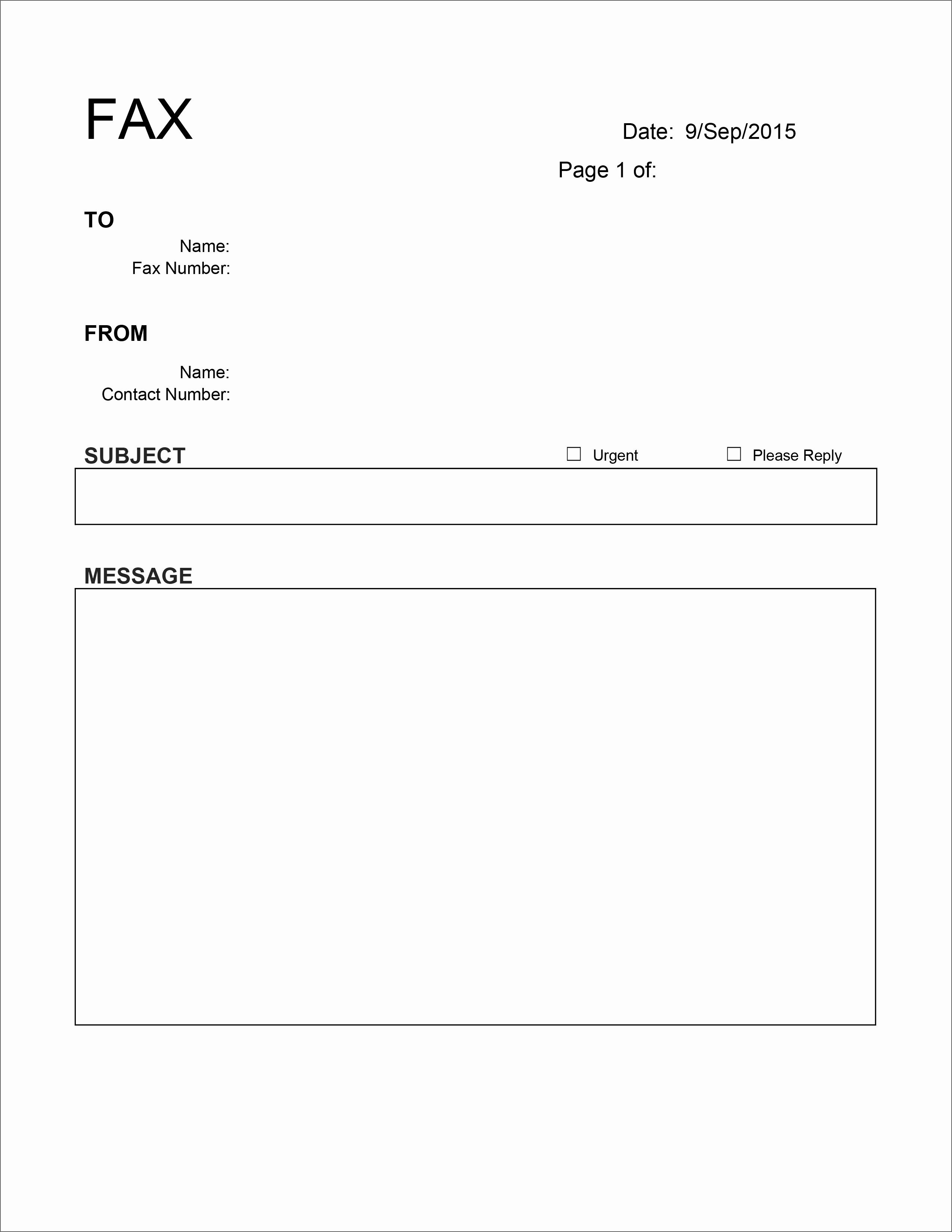 Fax Cover Sheet Template Free Awesome 20 Free Fax Cover Templates Sheets In Microsoft Fice Docx