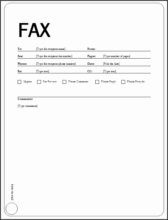 Fax Cover Sheet Template Free Unique 10 Fax Transmittal Template Sampletemplatess