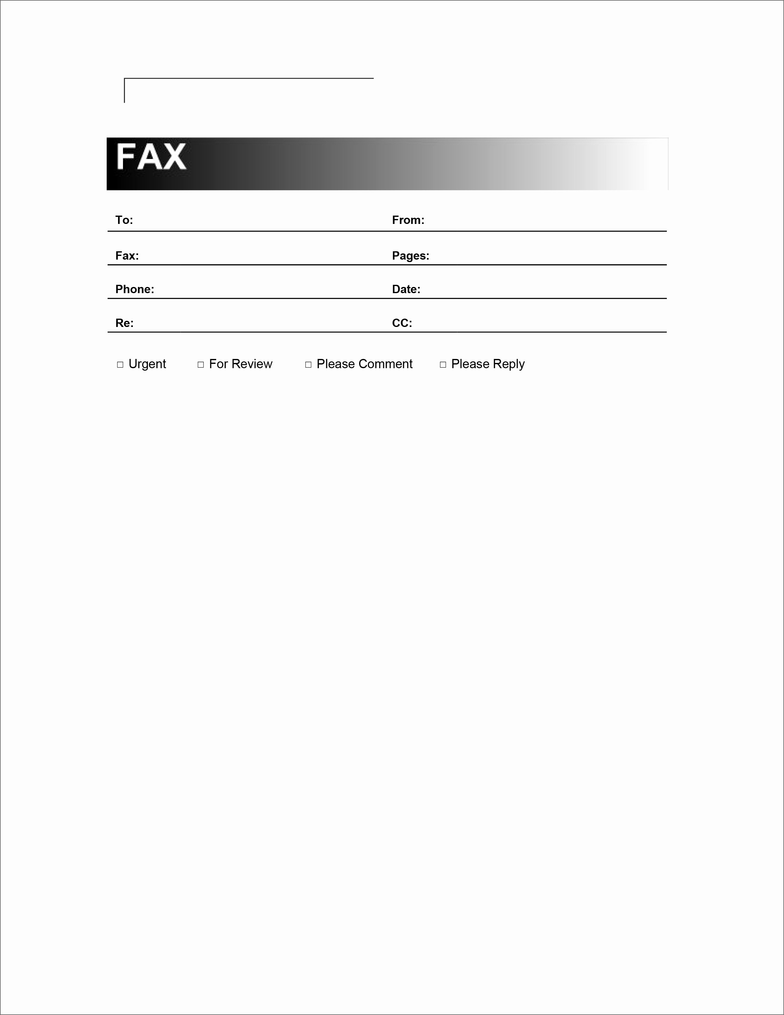Fax Cover Sheet Template Word Awesome 20 Free Fax Cover Templates Sheets In Microsoft Fice Docx