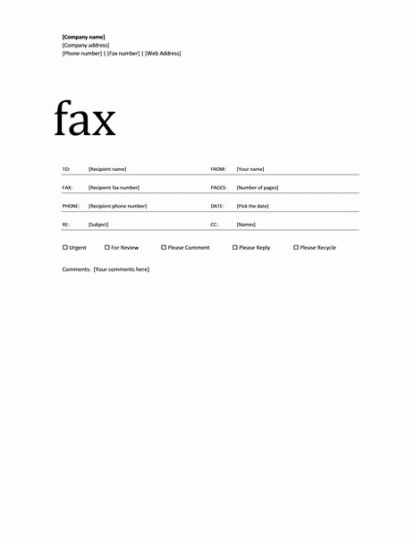 Fax Cover Sheet Template Word Lovely Blog Archives Backupertax