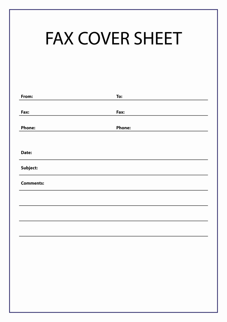 Fax Cover Sheet Template Word Unique Free Fax Cover Sheet Template [pdf Word Google Docs] Faq