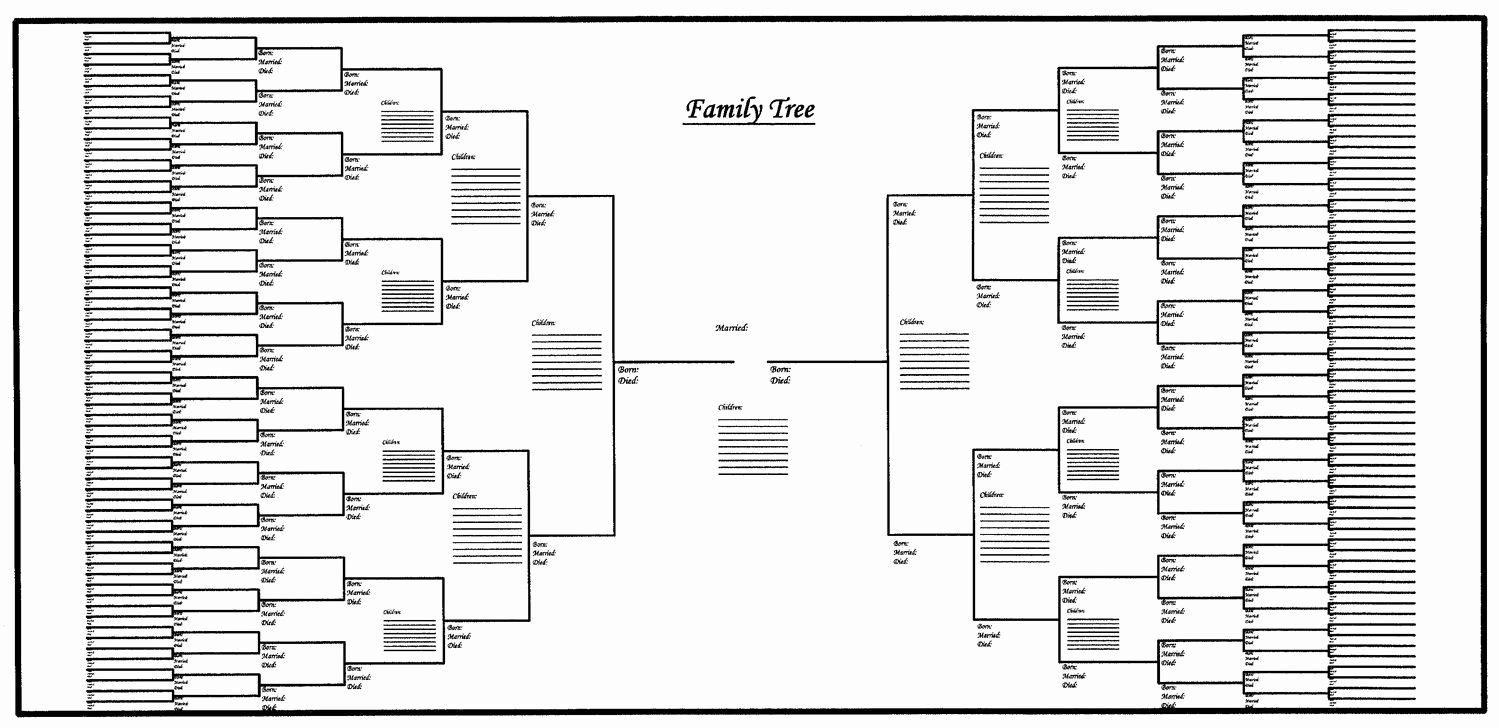 Fill In Family Tree Awesome Free Printable Family Tree Template Blank Google