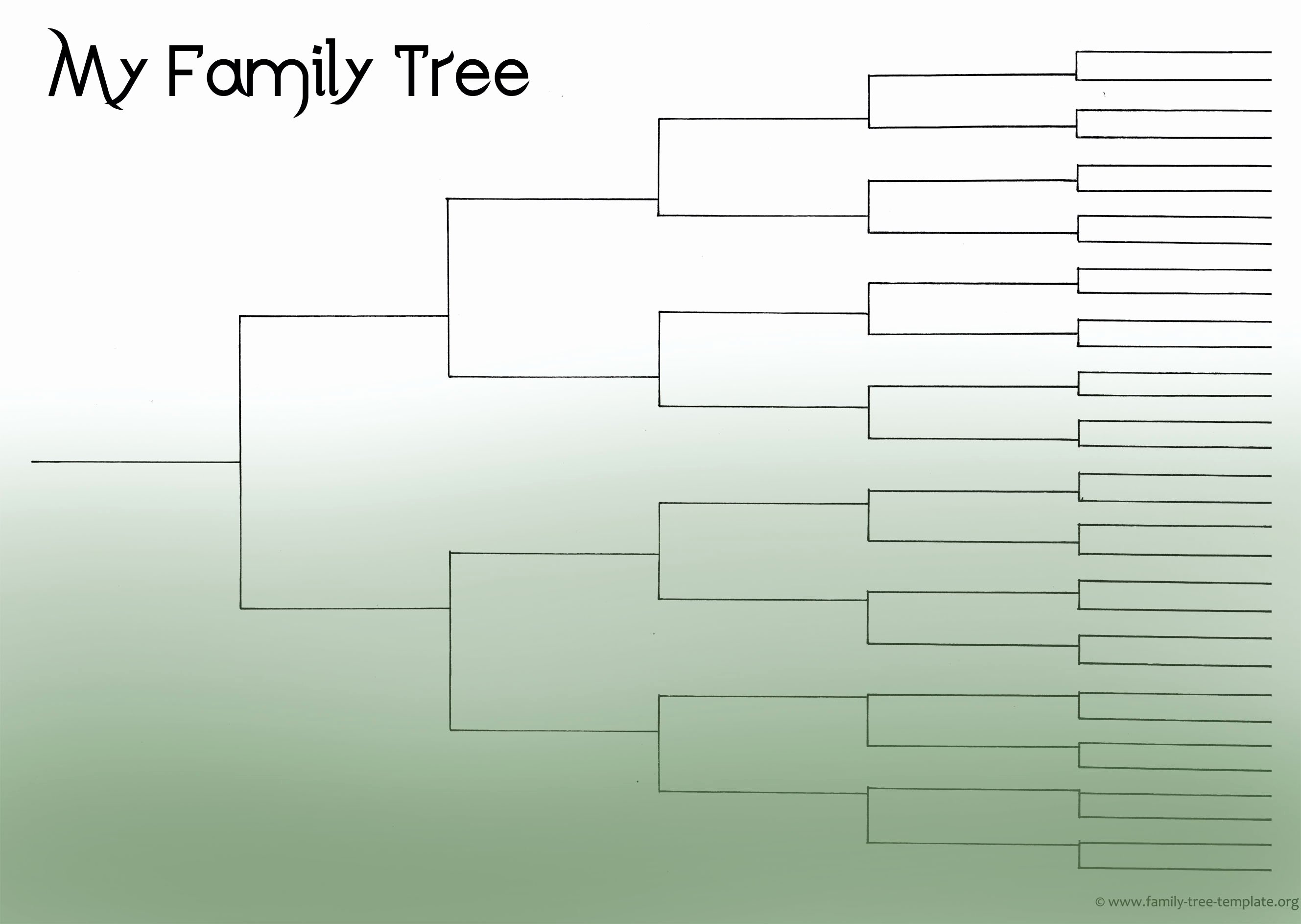 Fill In Family Tree Best Of Blank Family Tree Template