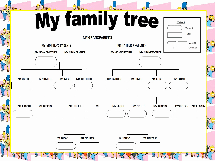 Fill In Family Tree Luxury Fun Family Tree