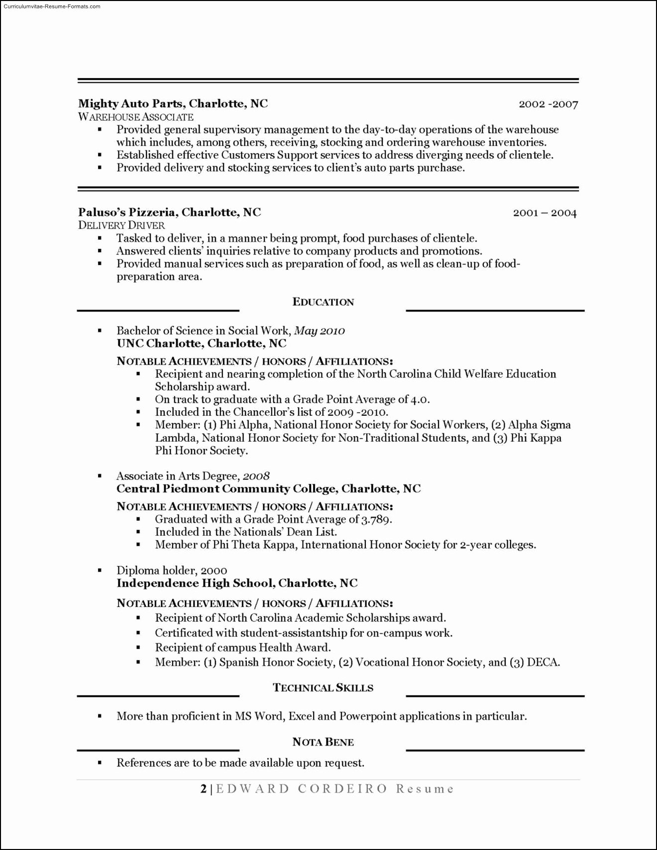 First Time Job Resume Unique First Time Resume Templates