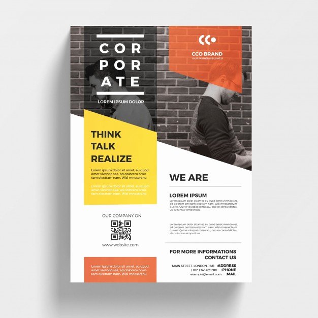 Flyer Templates Free Downloads Lovely Modern Corporate Flyer Template Psd File