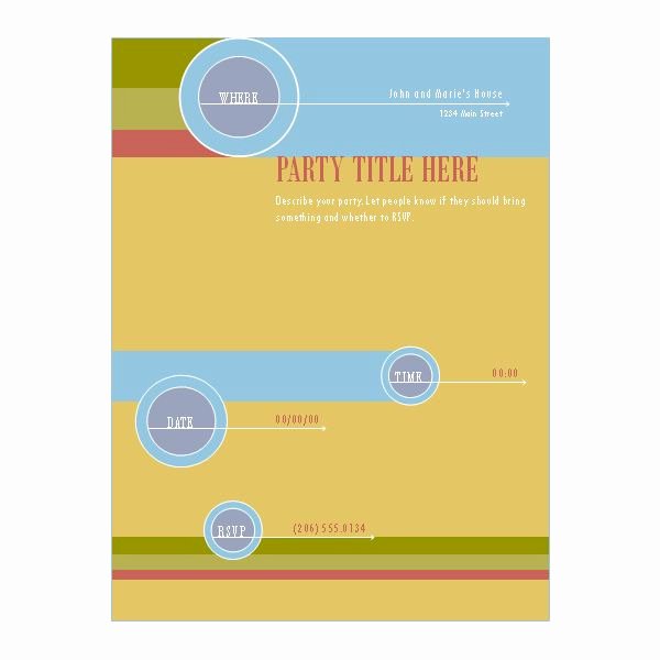 Flyers Templates Free Word New Free Templates for Microsoft Publisher Flyers