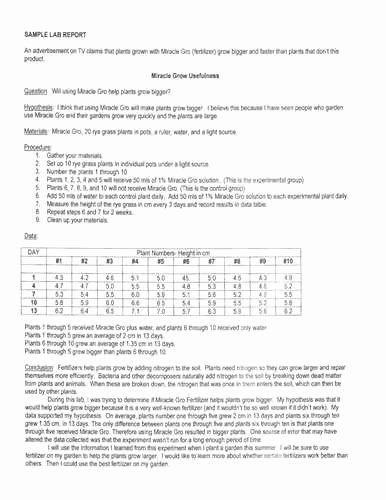 Formal Lab Report Template Inspirational Chemistry Lab Report by Ray Harris Jr