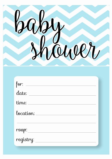 Free Baby Shower Invitation Templates Inspirational Printable Baby Shower Invitation Templates Free Shower