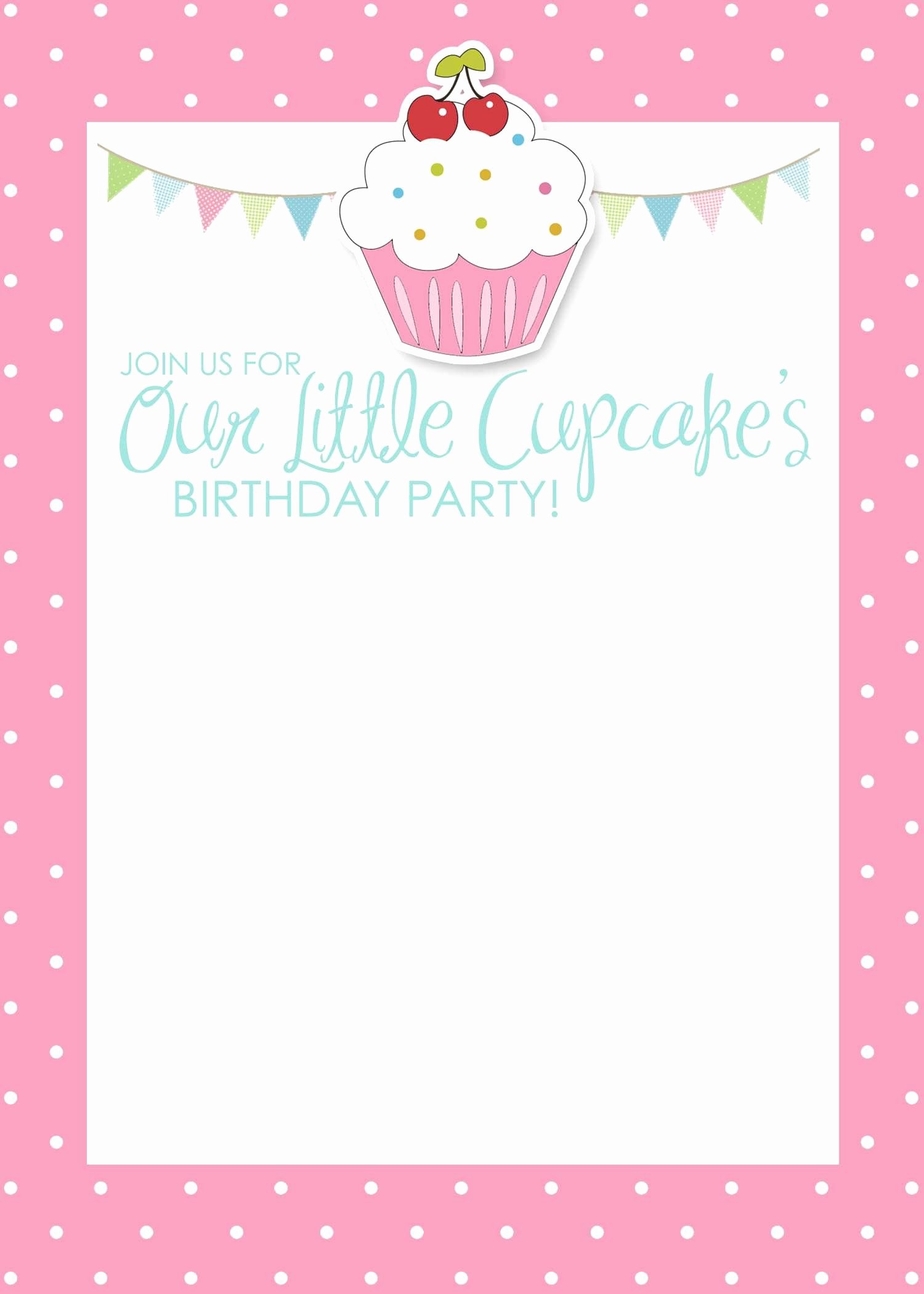 Free Birthday Party Invitation Templates Elegant Birthday Invitation Card Template Free