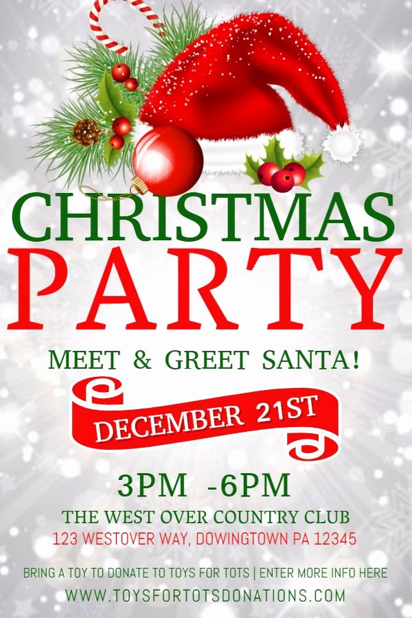 Free Christmas Flyer Templates New 40 Best Christmas Poster Templates Images On Pinterest