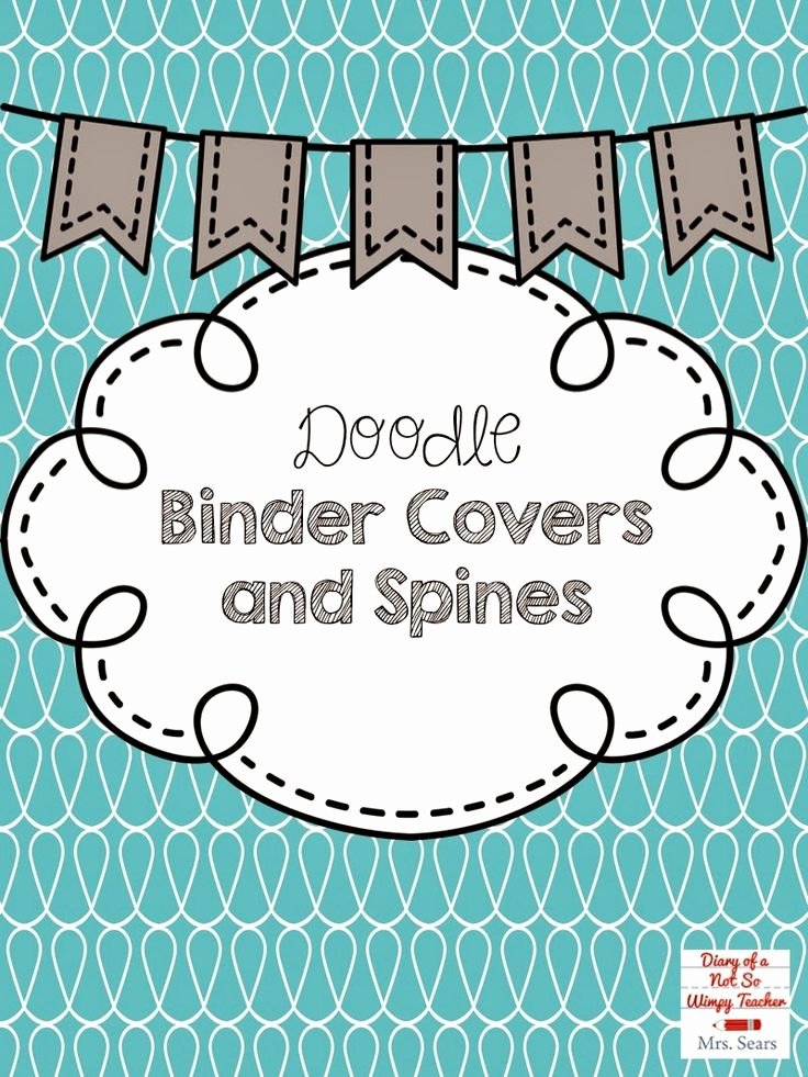 Free Editable Printable Binder Covers Inspirational Diggin Into Next Year Classroom organization