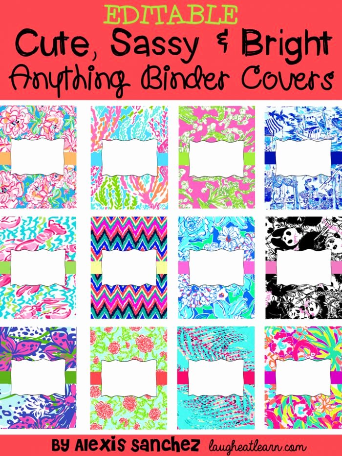 Free Editable Printable Binder Covers Lovely 25 Best Ideas About Binder Covers Free On Pinterest